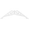 Ekena Millwork Pitch Carrillo Architectural Grade PVC Gable Pediment, 60"W x 22 1/2"H x 1"P (9/12) GPP060X023X100CRL - alternate 5